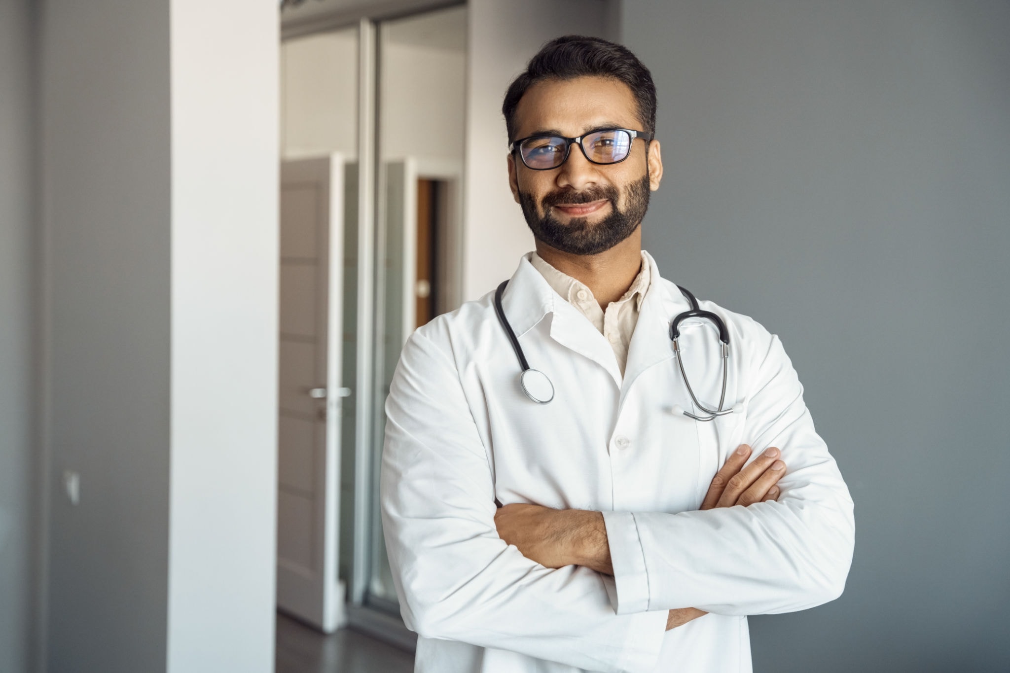 General Practitioner consulting with a patient